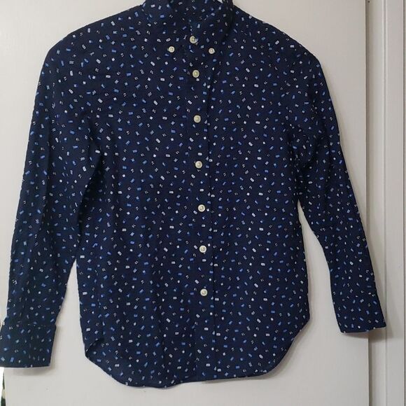 Ralph Lauren Seersucker Button Down Shirt - Picture 7 of 8